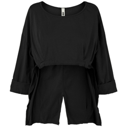vaatteet Naiset Topit / Puserot Wendy Trendy Top 110809 - Black Musta