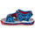kengät Pojat Sandaalit ja avokkaat Geox J SANDAL ANDROID BOY Sininen / Punainen