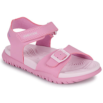 kengät Tytöt Sandaalit ja avokkaat Geox J SANDAL FOMMIEX GIR Vaaleanpunainen