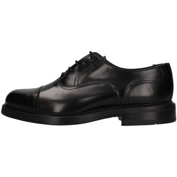 kengät Miehet Derby-kengät Antica Cuoieria 12528-V-091 Musta