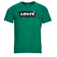 vaatteet Miehet Lyhythihainen t-paita Levi's GRAPHIC CREWNECK TEE Vihreä