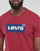 vaatteet Miehet Lyhythihainen t-paita Levi's GRAPHIC CREWNECK TEE Viininpunainen