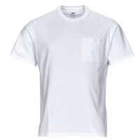 vaatteet Miehet Lyhythihainen t-paita Levi's SS POCKET TEE RLX Bright / Valkoinen 