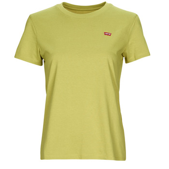vaatteet Naiset Lyhythihainen t-paita Levi's PERFECT TEE Keltainen