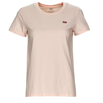 vaatteet Naiset Lyhythihainen t-paita Levi's PERFECT TEE Pearl / Blush