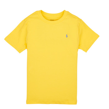 vaatteet Pojat Lyhythihainen t-paita Polo Ralph Lauren SS CN-TOPS-T-SHIRT Keltainen