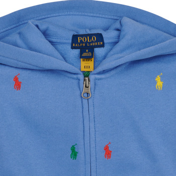 Polo Ralph Lauren LS FZ HD-KNIT SHIRTS-SWEATSHIRT Sininen / Taivaansininen