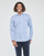 vaatteet Miehet Pitkähihainen paitapusero Polo Ralph Lauren CHEMISE COUPE DROITE Sininen / Taivaansininen / Valkoinen