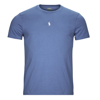 vaatteet Miehet Lyhythihainen t-paita Polo Ralph Lauren SSCNCMSLM1-SHORT SLEEVE-T-SHIRT Sininen / Taivaansininen