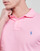 vaatteet Miehet Lyhythihainen poolopaita Polo Ralph Lauren POLO AJUSTE SLIM FIT EN COTON BASIC MESH Vaaleanpunainen