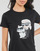 vaatteet Naiset Lyhythihainen t-paita Karl Lagerfeld IKONIK 2.0 T-SHIRT Musta