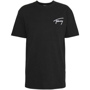 vaatteet Naiset Lyhythihainen t-paita Tommy Hilfiger  Musta