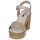 kengät Naiset Sandaalit ja avokkaat Refresh 170777 Creme