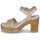 kengät Naiset Sandaalit ja avokkaat Refresh 170777 Creme