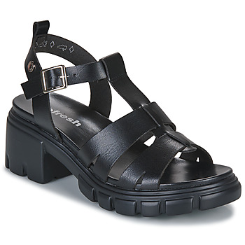 kengät Naiset Sandaalit ja avokkaat Refresh 170652 Musta
