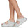 kengät Naiset Sandaalit Crocs CLASSIC CRUSH GLITTER SANDAL Valkoinen