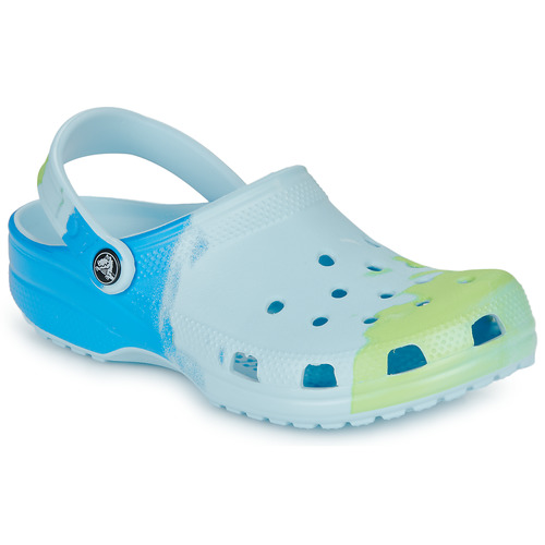 kengät Naiset Puukengät Crocs CLASSIC OMBRE CLOG Sininen / Vihreä