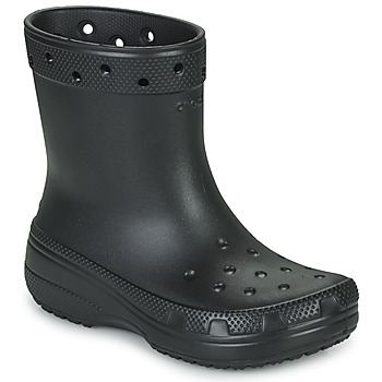 kengät Naiset Kumisaappaat Crocs Classic Rain Boot Musta