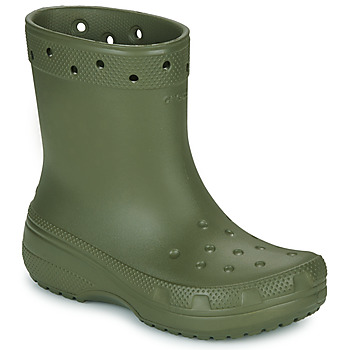 kengät Naiset Kumisaappaat Crocs Classic Rain Boot Khaki