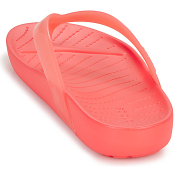 Crocs Crocs Splash Glossy Flip Vaaleanpunainen