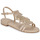 kengät Naiset Sandaalit ja avokkaat Maison Minelli F632119METPLATINE Kulta