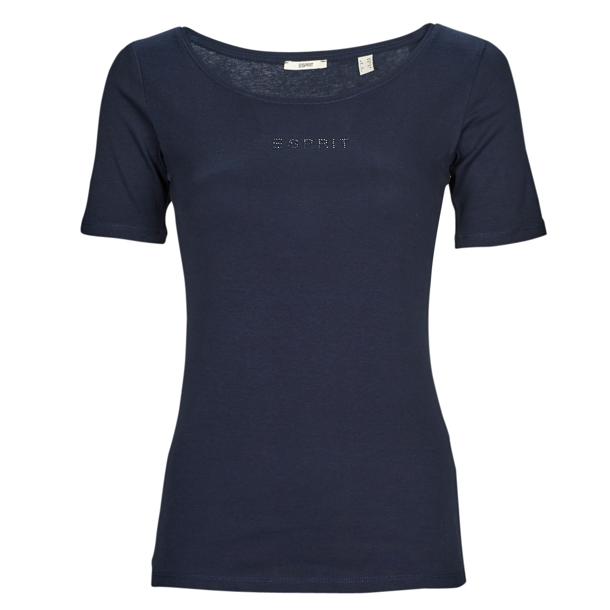 vaatteet Naiset Lyhythihainen t-paita Esprit tshirt sl Laivastonsininen