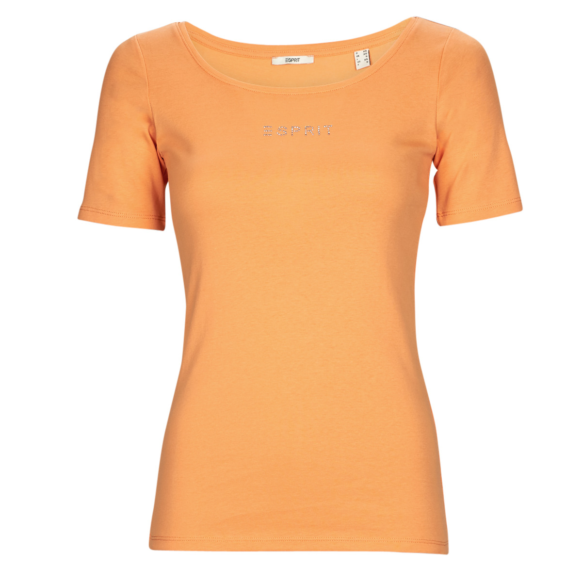 vaatteet Naiset Lyhythihainen t-paita Esprit tee Oranssi