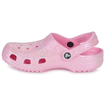 Crocs Classic Glitter Clog K Vaaleanpunainen