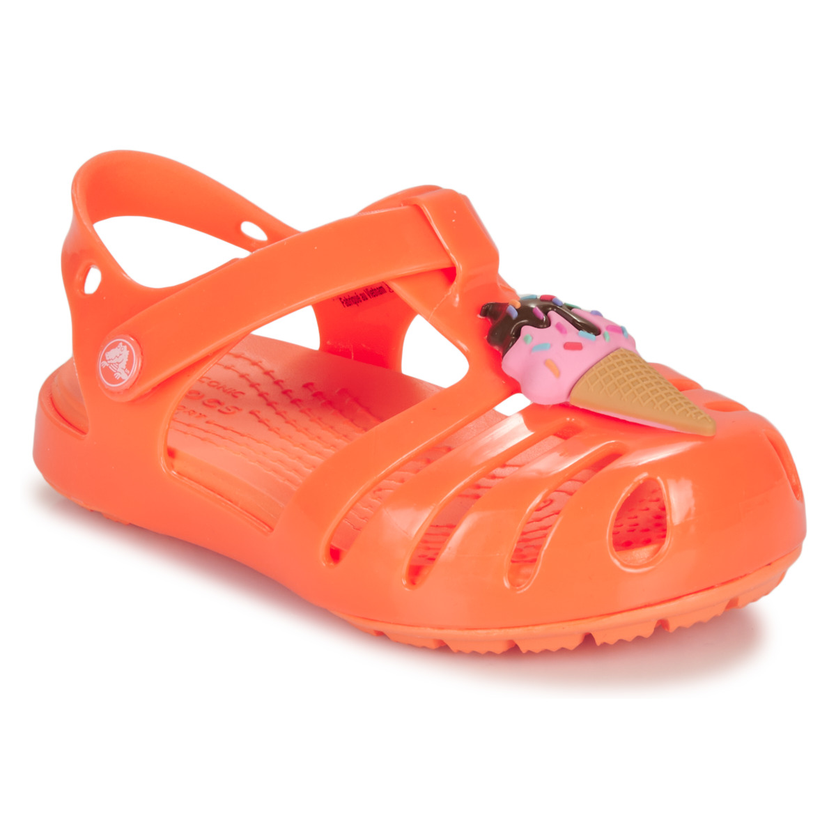 kengät Tytöt Sandaalit ja avokkaat Crocs Isabella Charm Sandal T Oranssi