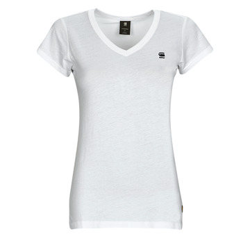 vaatteet Naiset Lyhythihainen t-paita G-Star Raw eyben slim v Valkoinen
