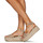 kengät Naiset Sandaalit ja avokkaat Tommy Hilfiger ESSENTIAL BASIC FLATFORM SANDAL Beige