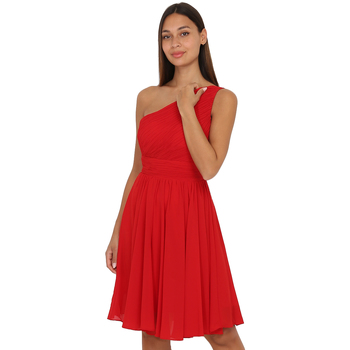 vaatteet Naiset Mekot La Modeuse 19645_P55130 Punainen