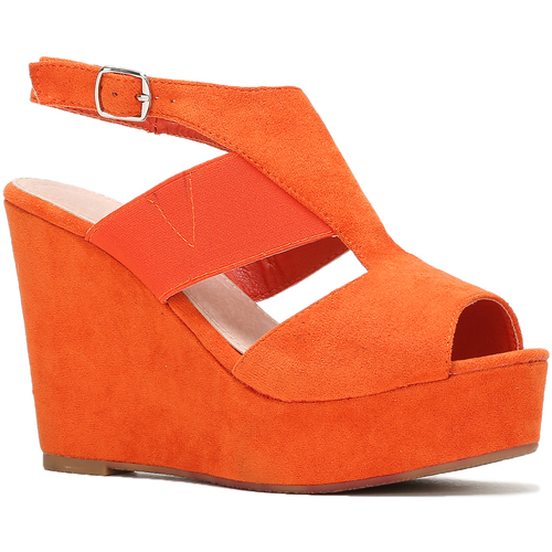kengät Naiset Sandaalit ja avokkaat La Modeuse 58438_P134627 Oranssi