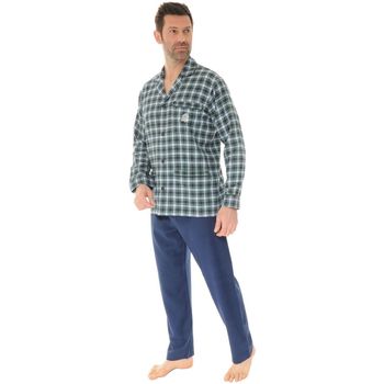 vaatteet Miehet pyjamat / yöpaidat Christian Cane SEYLAN Vihreä