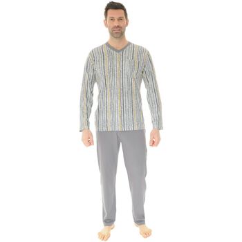 vaatteet Miehet pyjamat / yöpaidat Christian Cane SILVIO Harmaa