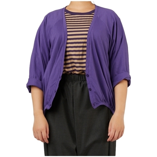 vaatteet Naiset Paksu takki Wendy Trendy Top 221062 - Purple Violetti