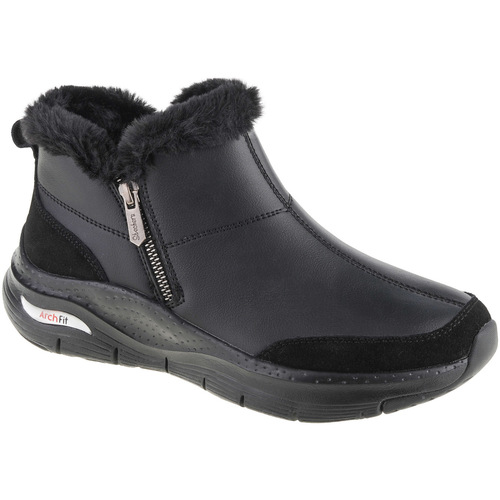 kengät Naiset Bootsit Skechers Arch Fit - Casual Hour Musta