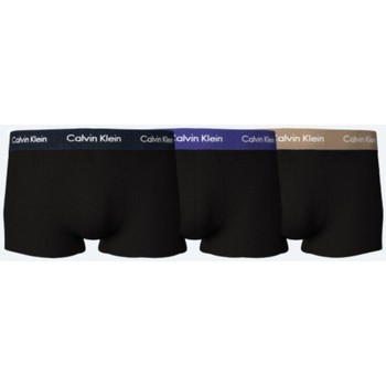 Alusvaatteet Miehet Alushousut Calvin Klein Jeans 0000U2664G6ED LOW RISE TRUNK 3PK Musta
