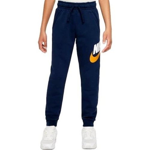 vaatteet Pojat Verryttelyhousut Nike PANTALON NIO  CLUB CJ7863 Sininen