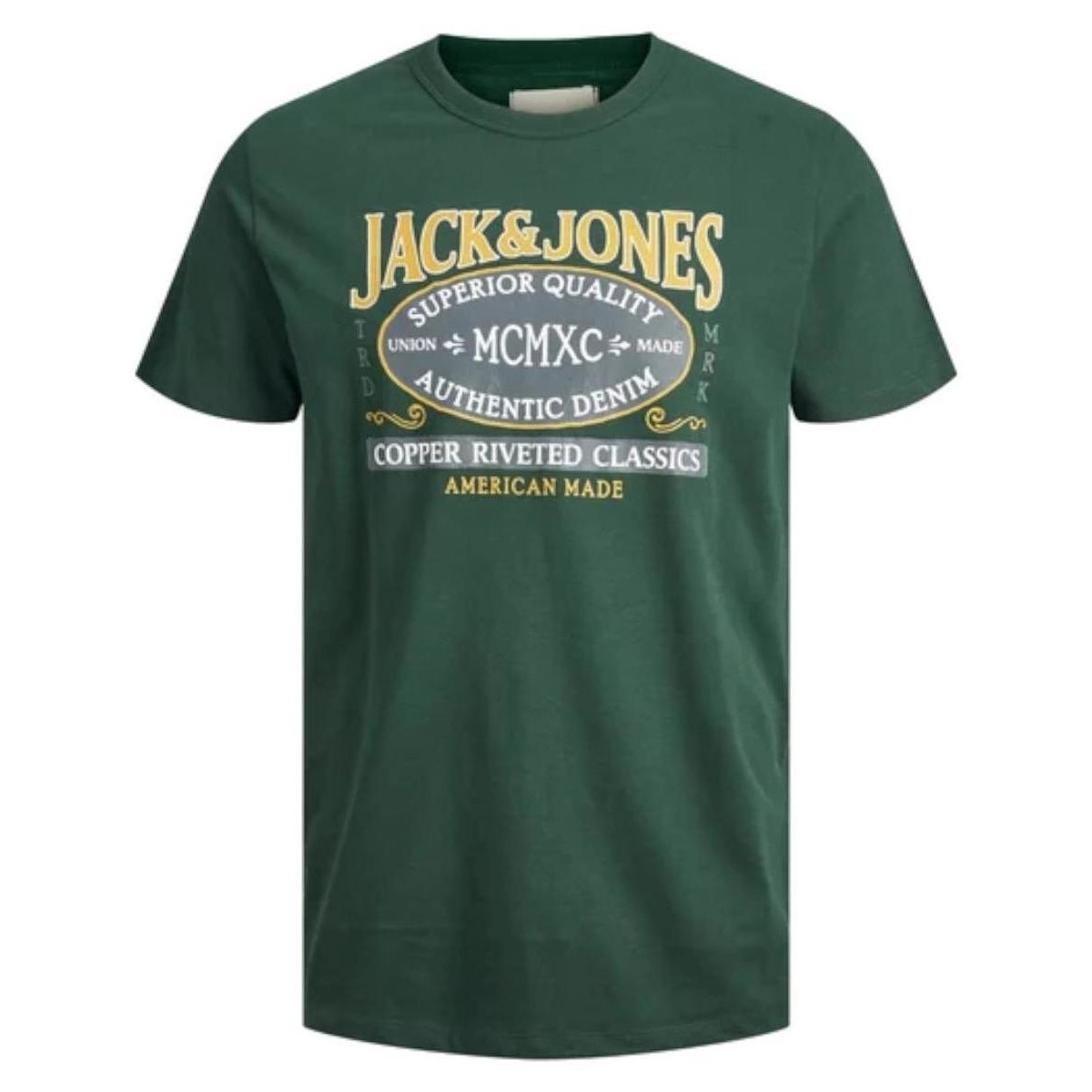 vaatteet Pojat Lyhythihainen t-paita Jack & Jones  Vihreä