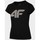 vaatteet Tytöt Lyhythihainen t-paita 4F JTSD005 Musta