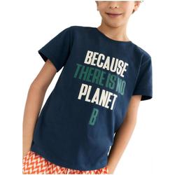 vaatteet Pojat Lyhythihainen t-paita Ecoalf  Sininen