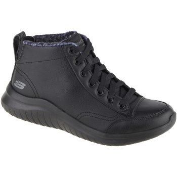 kengät Naiset Bootsit Skechers Ultra Flex 2.0-Plush Zone Musta