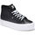 kengät Naiset Tennarit DC Shoes Manual hi wnt ADJS300286 BLACK/WHITE (BKW) Musta