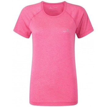 vaatteet Naiset Lyhythihainen t-paita Ronhill Aspiration Motion SS Tee Vaaleanpunainen