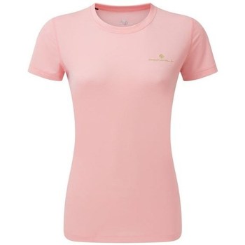 vaatteet Naiset Lyhythihainen t-paita Ronhill Tech SS Tee W Vaaleanpunainen