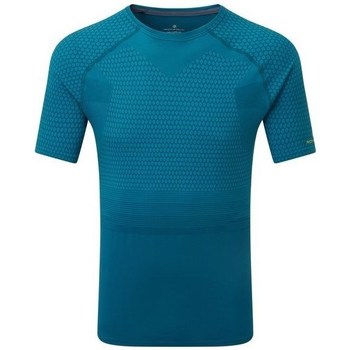 vaatteet Miehet Lyhythihainen t-paita Ronhill Mens Tech Marathon SS Tee Sininen