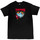 vaatteet Miehet T-paidat & Poolot Thrasher T-shirt neckface 500 Musta