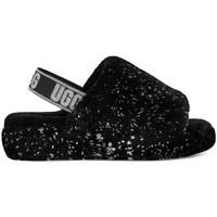 kengät Naiset Sandaalit ja avokkaat UGG W fluff yeah metallic sparkle Musta