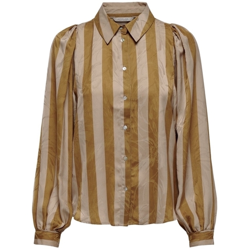 vaatteet Naiset Topit / Puserot La Strada Shirt Atina L/S - Golden Kulta